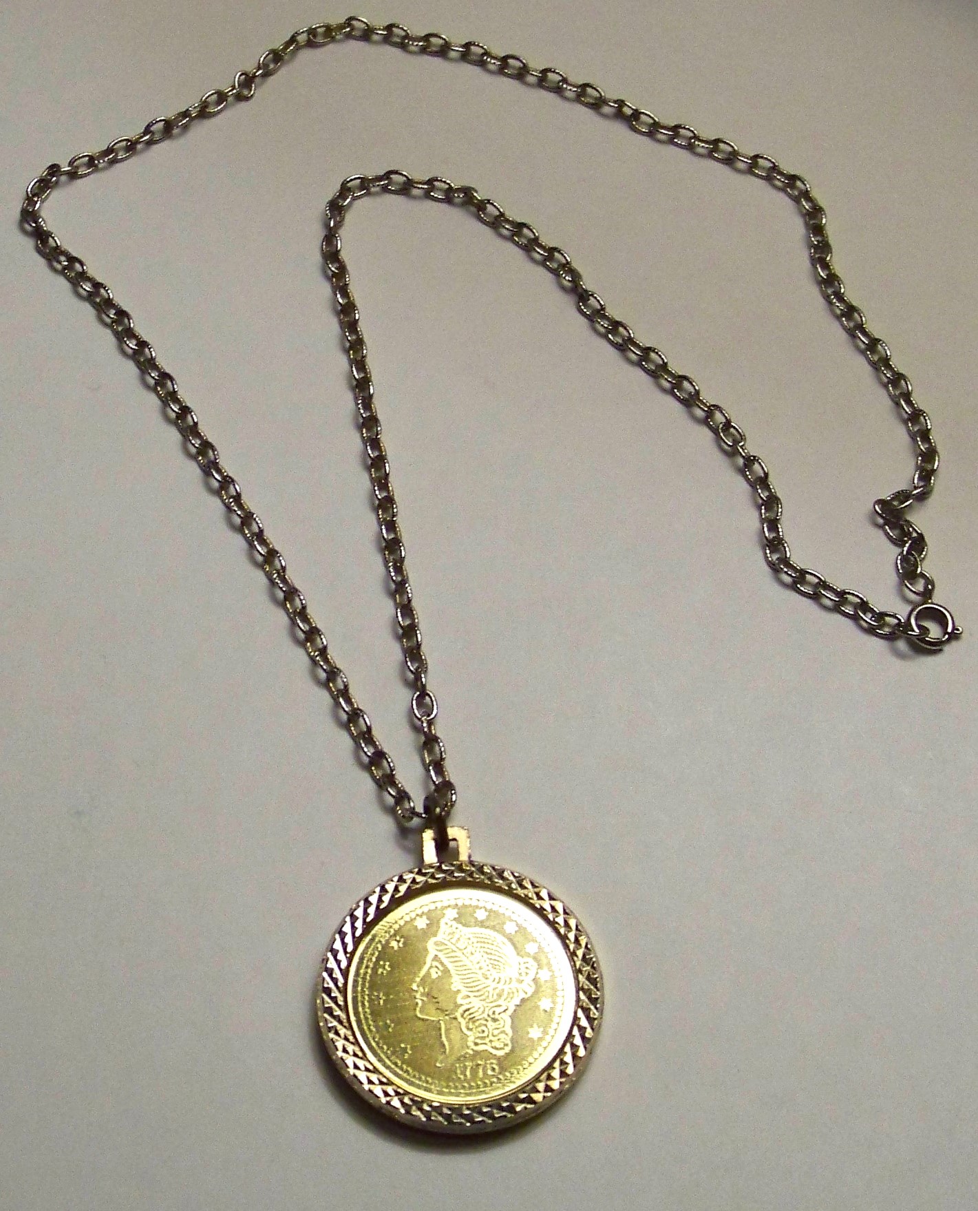 coin necklace